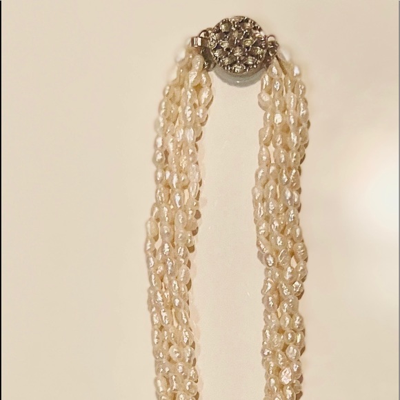 Fresh water pearl 2pc necklace and bracelet